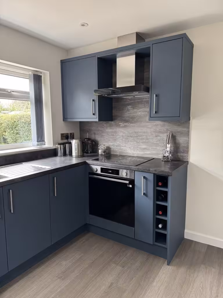 Recent Projects | Dreaming of a Blue Christmas: A Stunning Colonial Blue Modern Kitchen Recent Projects | Dreaming of a Blue Christmas: A Stunning Colonial Blue Modern Kitchen