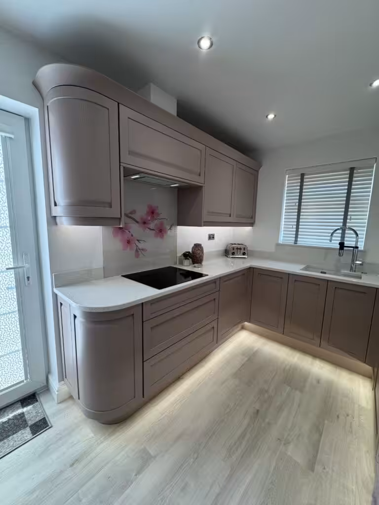 Recent Projects | A Dreamy Rose Kitchen Makeover – Bespoke Pink Shaker Kitchen in Redditch Recent Projects | A Dreamy Rose Kitchen Makeover – Bespoke Pink Shaker Kitchen in Redditch