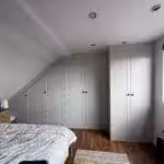 Angled Fitted Wardrobes in Redditch – Designed & Installed by Tefore