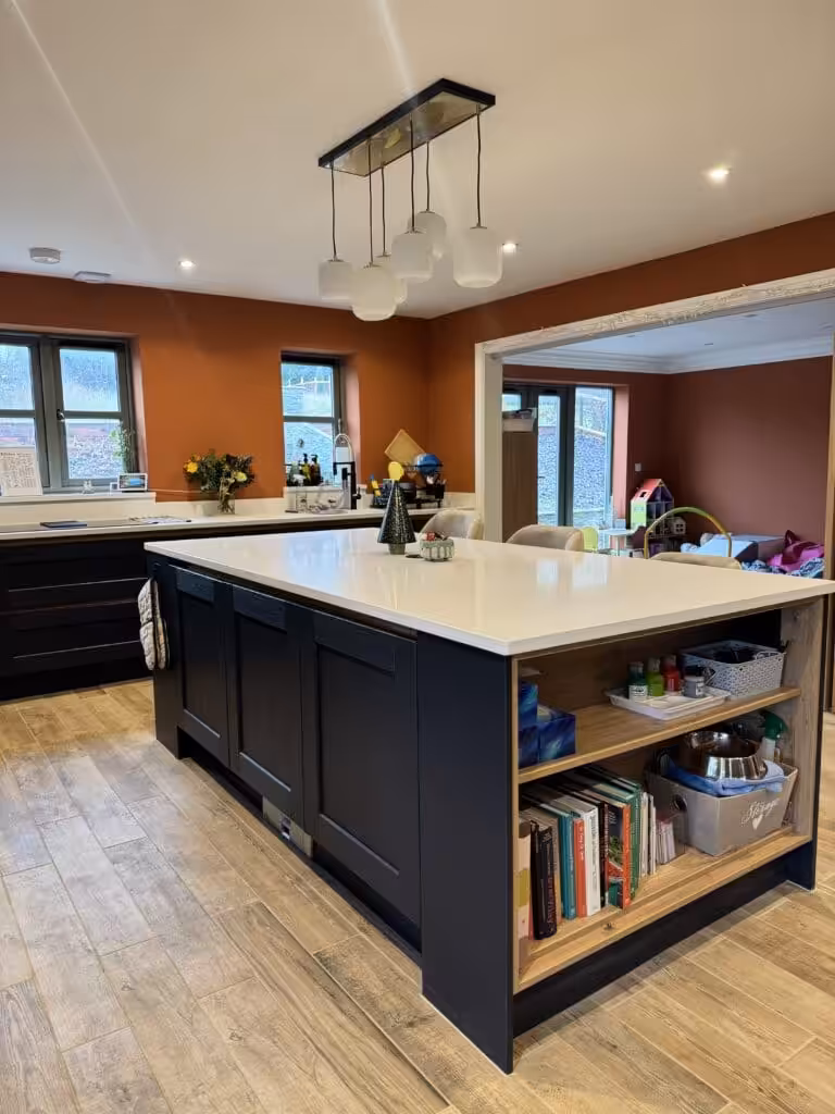 Recent Projects | Bespoke Kitchen in Worcestershire | Luxury Family Kitchen by Tefore Bespoke Kitchen in Worcestershire
