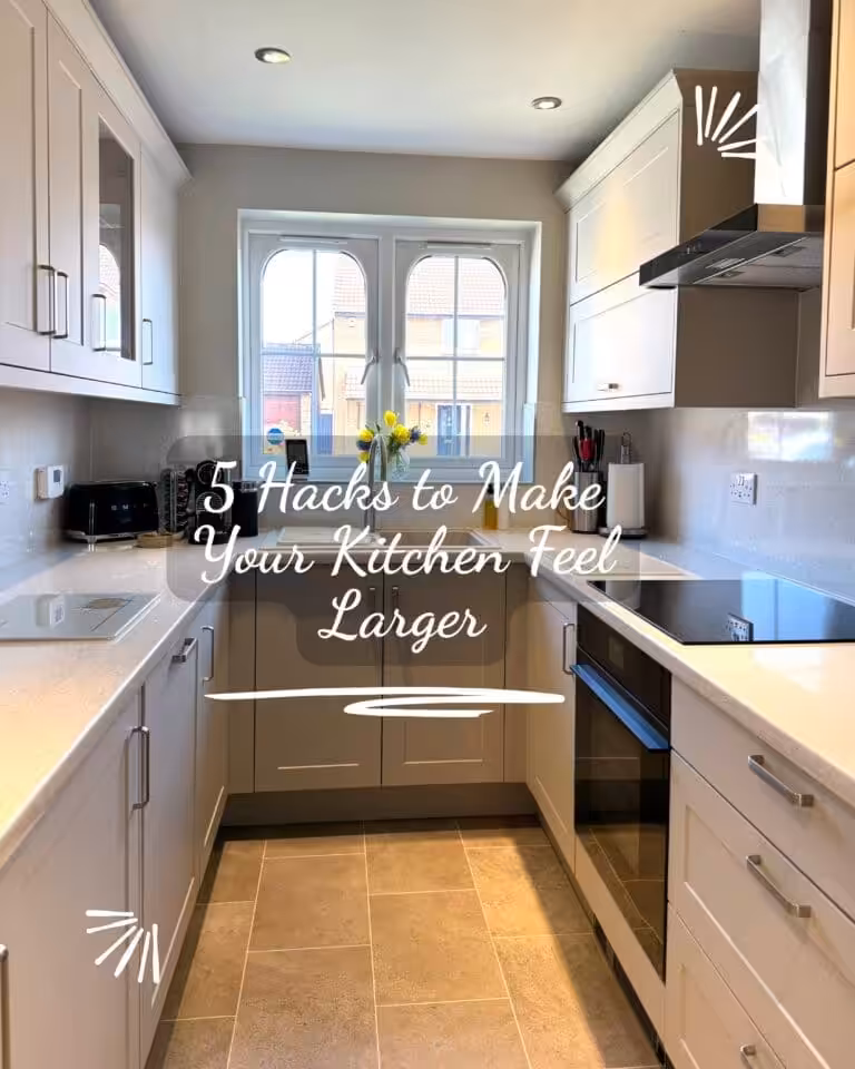 5 Hacks to Make Your Kitchen Feel Larger
